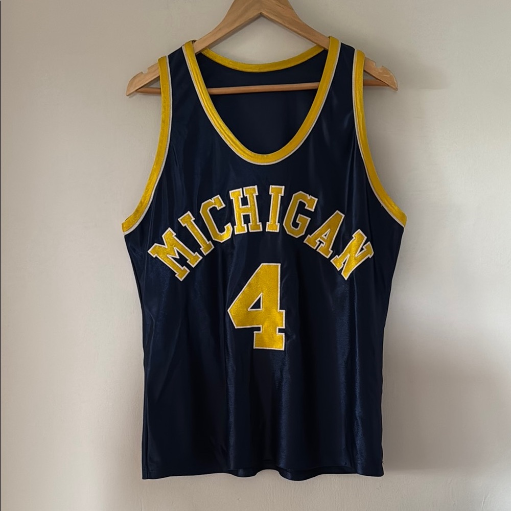Vintage Chris Webber Michigan Wolverines Jersey / L / Superior Sportswear / 90s